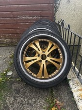 18 Rims 5-spoke Deep Dish Alloy Wheels 5x108