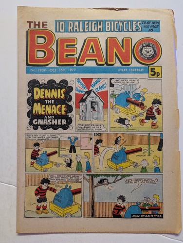Beano comic 1839 - beano, 1839,