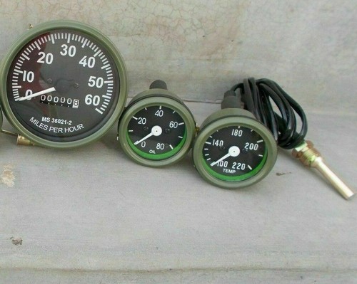 Willys jeep speedometer - willys,
