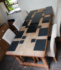 Black Granite Placemats  and coasters