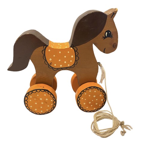 Horse pull along - along, rolling