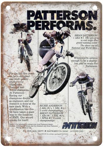 Old school bmx 1983 patterson - school,