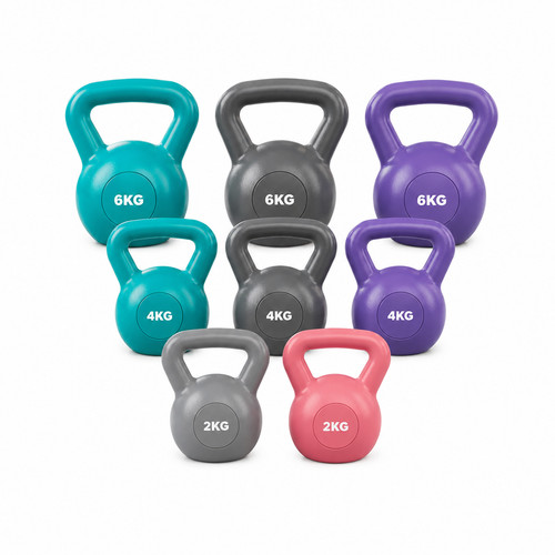Kg kettlebell weight - 2/4/6,