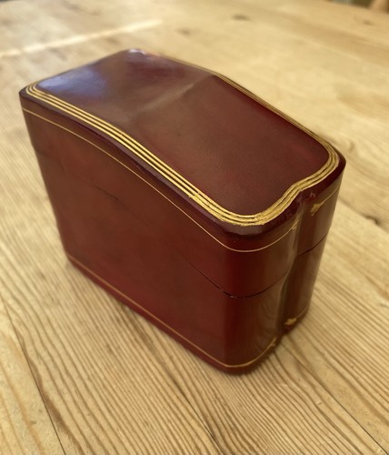 Vintage italian leather deck - leather, 2