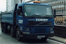 COL PHOTO: CUDDY VOLVO FM12 8 WHEEL TIPPER - CU51 CYV