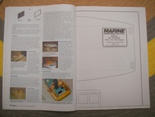 Marine Modelling Int. plan of Bay Guardian & HMS Slinger + mag April 2013