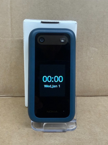 Nokia 2660 flip phone blue - nokia,