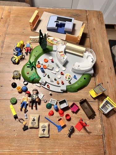 Playmobil shop cafe market - cafe,