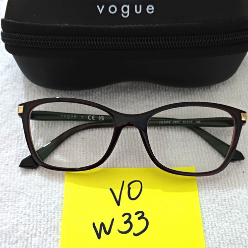 Vogue vo5378 red - full, rim