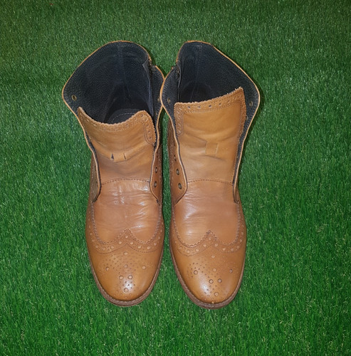 Bertie men tan brown leather - tan,