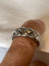 SCOTT KAY MEN's 7.5mm Platinum
