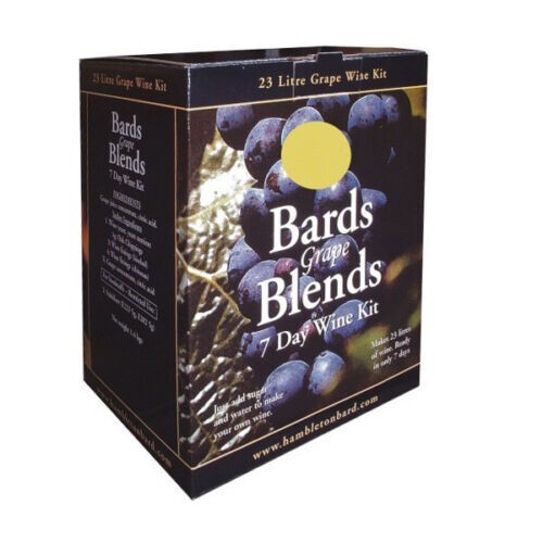 Bards grape blends - grape, german