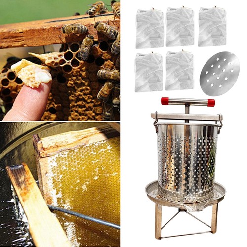 Large honey press winemaking - large,