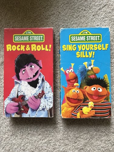 Vintage sesame street vhs - vintage,