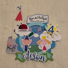 ben and holly cake topper