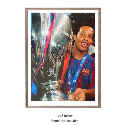 Ronaldinho hand signed - ronaldinho,