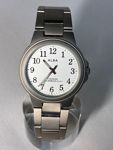 Seiko alba titanum 10bar - titanum,