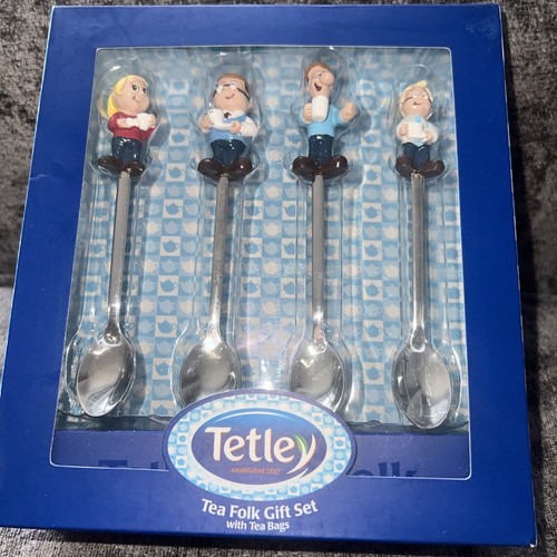 Tetley tea folk gift set - 4,