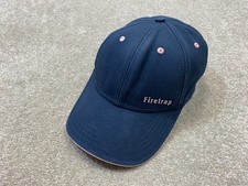 Firetrap Baseball Cap Embroidered Logo OSFM Adult Adjustable One Size Blue Pink