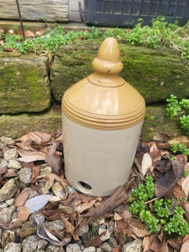 Antique 19th cent bird feeder - antique,