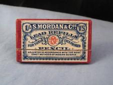 ANTIQUE VICTORIAN MECHANICAL PROPELLING PENCIL LEAD LEADS MORDAN VS 1.5mm
