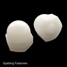 Metric Nylon Dome Nuts