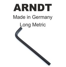 ARNDT Allen Hex Key METRIC EXTRA LONG Hex Key Allen Key Hexagonal Key 911-L
