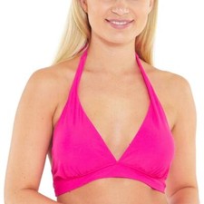 Scuba Women's Halter Neck Bikini Top Mix & Match Separates Tie Fasten UK Seller