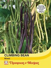 Thompson & Morgan - Vegetable - Climbing Bean Mixed - 45 Seeds