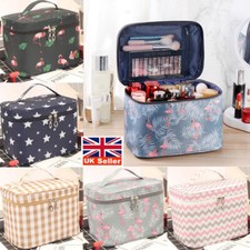 Large Women Ladies Wash Bag Toiletry Handbag Travel Case Cosmetic MakeUp Pouch