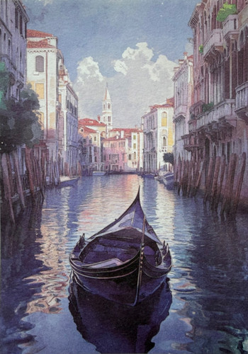 Venice gondola hand made - gondola,