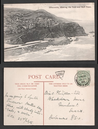 Ilfracombe tors and bull - and, point