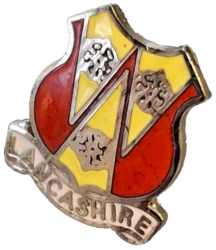 Lancashire county small pin - lancashire,