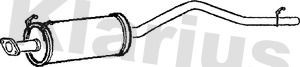 Rear muffler fits - rear,