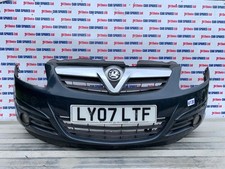 VAUXHALL CORSA HATCHBACK 5DR DESIGN MK3 D 2007 BLUE 4XU FRONT BUMPER MARKS