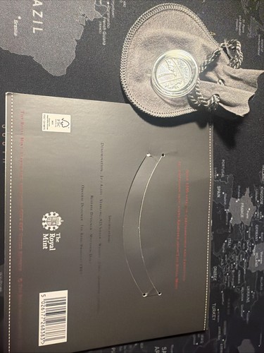 Silver proof one penny - one,