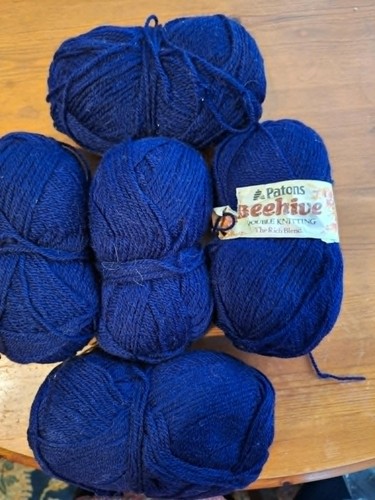 50gm patons beehive navy - x,