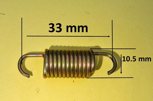 Pair brake shoe liner spring - a,