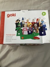 New In Box Goki Crocodile Hand Puppet