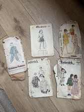 Bundle very old vintage sewing - bundle,