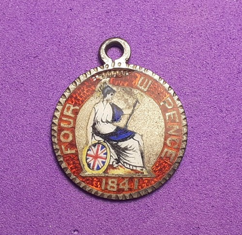 Antique enamelled victoria - enamelled,