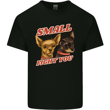 Chihuahua Small But I Will Fight You Dog Kids T-Shirt Boys Girls