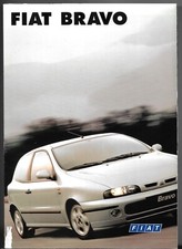 Fiat Bravo 1997 Swiss Market Foldout Brochure 1.4 1.6 SX 1.8 GT 2.0 HGT FAIR