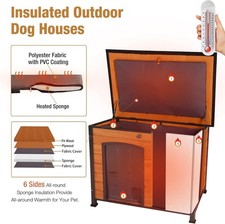 Insulated Wooden Dog House