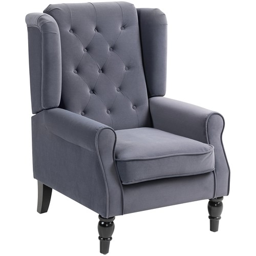 Homcom retro accent - accent, chair