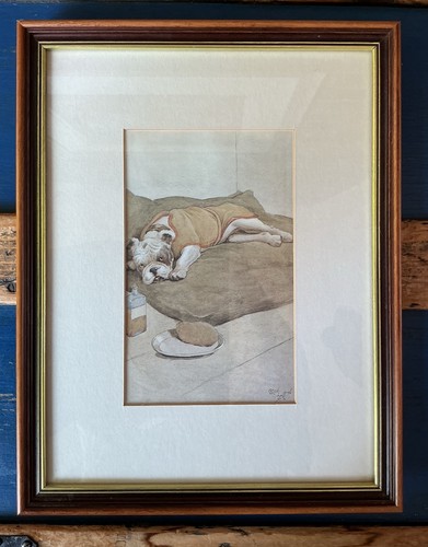 Cecil aldin vintage framed - cecil,
