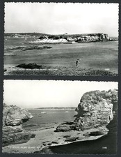 HOYLAKE, The Rocks & Hilbre Island. The Wirral near Liverpool. 2 RP Postcards