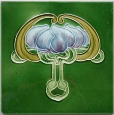 Colourful Antique Art Nouveau