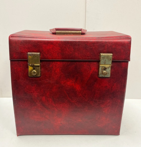 Vintage record case vinyl - lp,