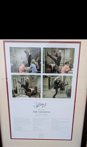 Signed john cleese fawlty - john,